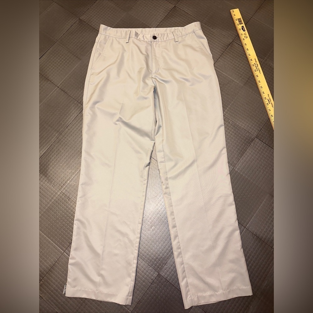 ADIDAS MENS GRAY GOLF PANTS 34 X 32 CLIMALITE